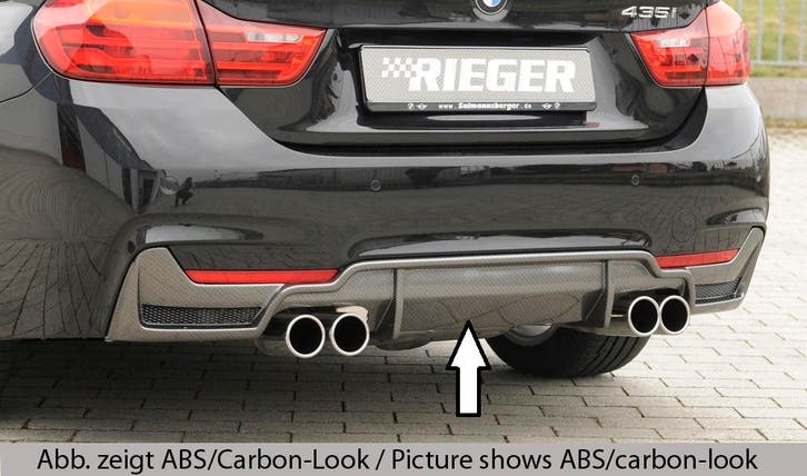 Rieger diffuser | geschikt voor BMW 4-Serie F32 / F33 / F36, Autos : Divers, Tuning & Styling, Envoi