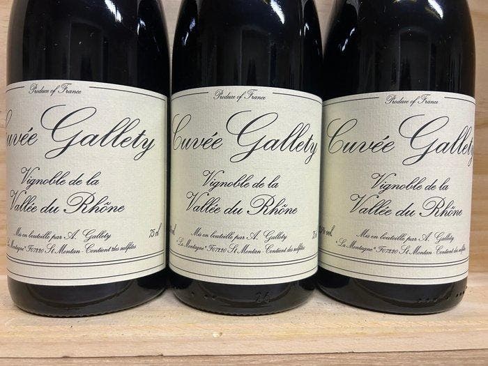 2022 Cuvée Gallety Côtes du Vivarais 2022 - Ardèche - 3, Collections, Vins
