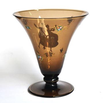 Fritz Heckert - Vase - Verre