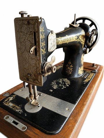 Singer 28K (1922) Naaimachine - IJzer, Antiek en Kunst