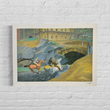 Edward Hopper Bridle Path Lithografie Arches 300gsm 42x59