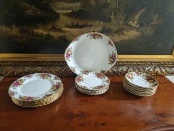 Royal Albert - Koffieservies (19) - botporselein - Royal