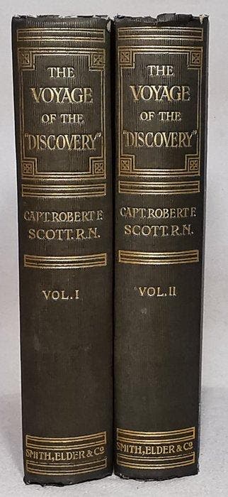 Captain Robert F. Scott - The Voyage of the Discovery. In