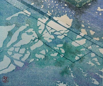 Shade of the trees  - Signed and numbered by artist ed