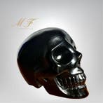 Prachtige obsidiaan-schedel van grote maat Schedel - Hoogte:, Verzamelen, Mineralen en Fossielen