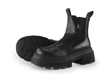 Buffalo Chelsea boots in maat 37 Zwart, Verzenden, Zwart, Overige typen, Zo goed als nieuw