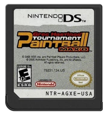 Greg Hastings' Tournament Paintball Max'd [Cart Only], Verzenden