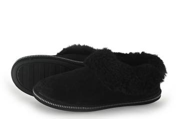 Skechers Pantoffels in maat 39 Zwart, Verzenden, Pantoffels of Sloffen