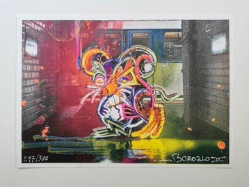 Bordalo II (1987) - Lighted Rat