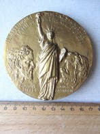 France. Medal 100 jaar Vrijheidsbeeld 1986 / Liberty Statue