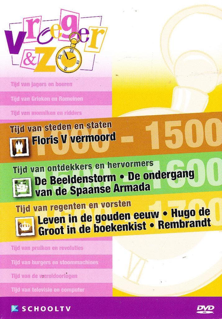 Alles-in-1 DVD Vroeger en zo Project Gouden Eeuw, Livres, Livres scolaires, Envoi