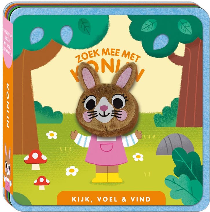 Zoek mee met Konijn / Kijk, voel & vind 9789464087635, Boeken, Schoolboeken, Zo goed als nieuw, Verzenden