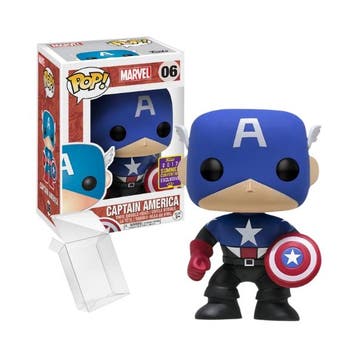 Funko Pop Marvel Universe  Captain America 06 2017 Summer, Verzenden