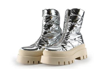 Bronx Snowboots in maat 36 Zilver, Kleding | Dames, Bronx, Overige kleuren, Verzenden, Snowboots
