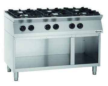 Gasfornuis MFG 7340 | 6 Kookpitten | 3x 3.5kW + 3x 6kW |, Verzenden, Nieuw in verpakking