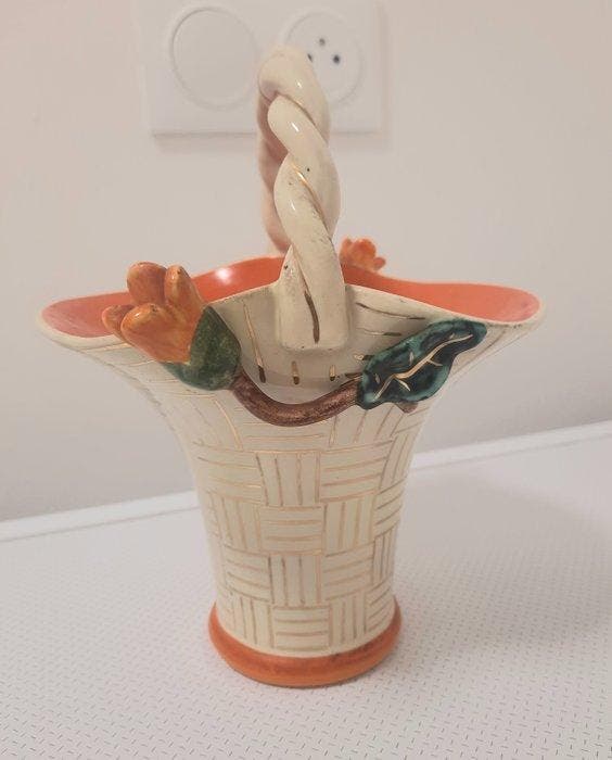 Pucci Umbertide - Domenico Pucci / Ceramiche Pucci - Vase -, Antiek en Kunst, Antiek | Glaswerk en Kristal