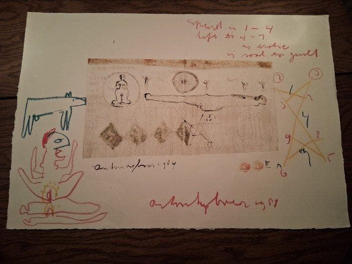 Anton Heyboer (1924-2005) - 47. NN - 1984, Antiek en Kunst, Kunst | Schilderijen | Modern