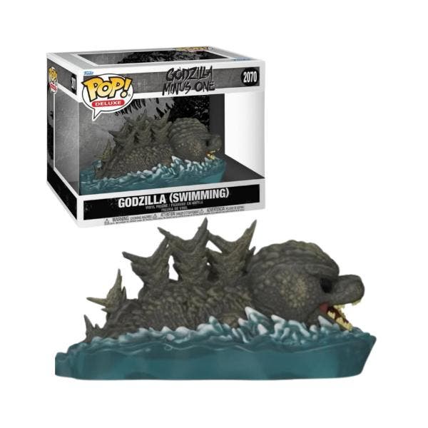 Funko Pop Deluxe: Godzilla Minus One  Godzilla Swimming 2070, Collections, Jouets miniatures, Envoi