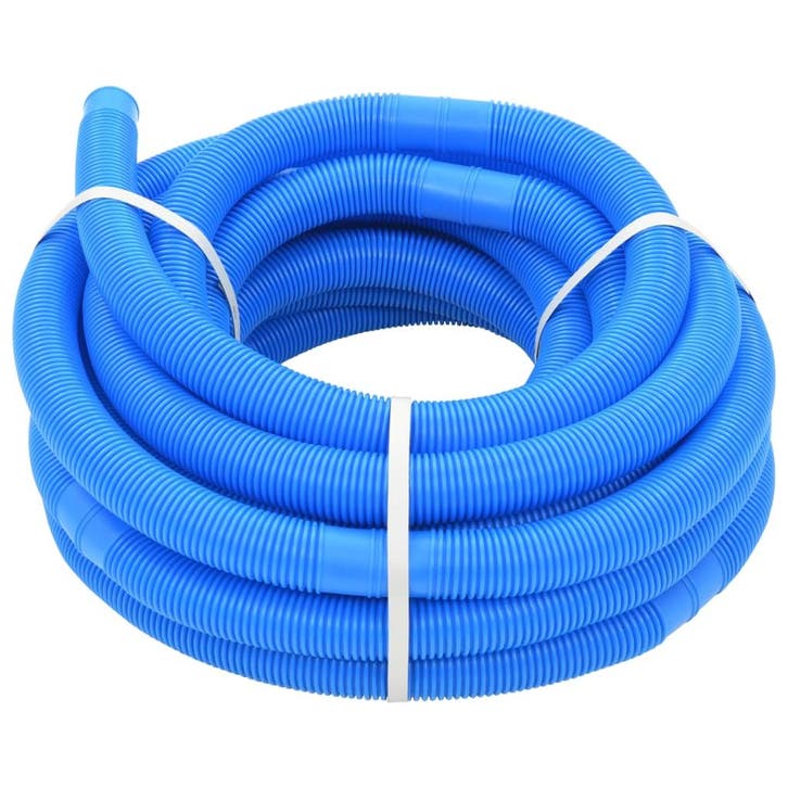 vidaXL Zwembadslang 32 mm 15,4 m blauw, Tuin en Terras, Zwembaden, Nieuw, Verzenden