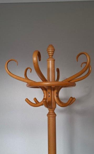 Kapstok - Beuken - THONET-STIJL, Antiek en Kunst