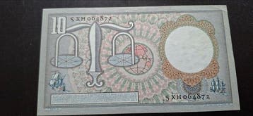 Nederland. - 10 Gulden 1953 - Pick 85 (Zonder minimumprijs)
