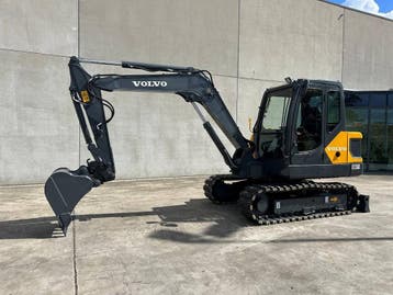 Veiling: Midigraafmachine Volvo EC55D Diesel 2018, Ophalen