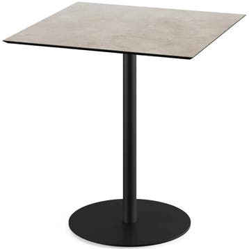 Inklapbare Tafel | URBAN | HPL/RVS | Steenlook Blad | Zwart, Articles professionnels, Verzenden