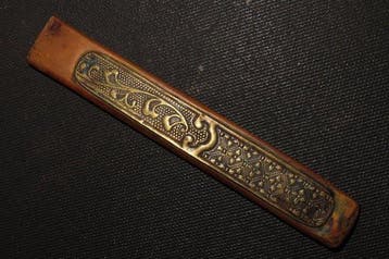 Katana - Koper - C6-12 Hanabishimon Koduka - Japan - Edo, Antiek en Kunst