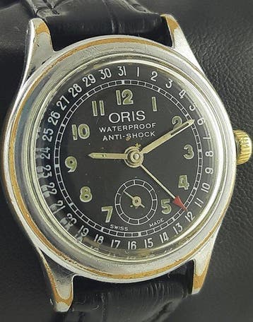 Oris - Waterproof Anti-Shock Mechanical Pointer Date - Sans