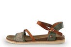 Mustang Sandalen in maat 40 Bruin, Kleding | Dames, Schoenen, Bruin, Verzenden, Sandalen of Muiltjes, Zo goed als nieuw