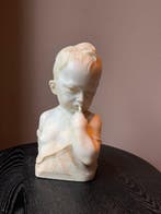 Lorenzo Corelli (act.c.1855-1920) - sculptuur, Albast buste
