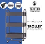 Salon Trolley Carello Donker Grijs (Instrumententafels), Verzenden, Nieuw, Overige typen