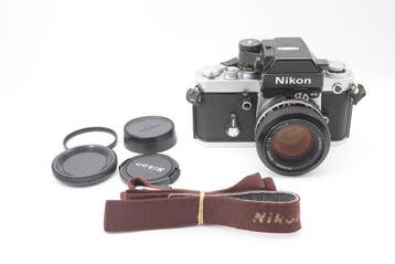 Nikon F2 Potomic AS 35mm Film Camera Ai 50mm f/1.4 Single