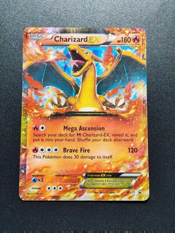Pokémon - 1 Card - Charizard Ex - Venusaur Ex - Mewtwo Ex -, Nieuw