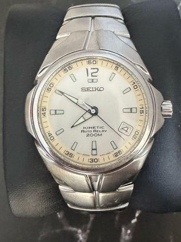 Seiko - Kinetic Auto Relay 200M - Sans prix de réserve -