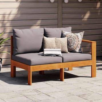 Acacia 2-zitsbank -59% Retour deal! Snel zijn. (tuinbank), Tuin en Terras, Verzenden, Gebruikt, Hout