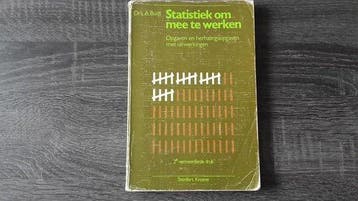 Statistiek om mee te werken herh.opg. m.uw - Buys, Verzenden, Nieuw