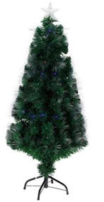 2dekans | Decoratieve glasvezel kerstboom 60x33 cm –, Ophalen of Verzenden, Nieuw