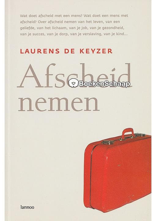 Afscheid nemen, Livres, Psychologie, Envoi