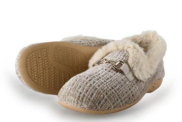 River Woods Pantoffels in maat 38 Beige, Verzenden, Pantoffels of Sloffen