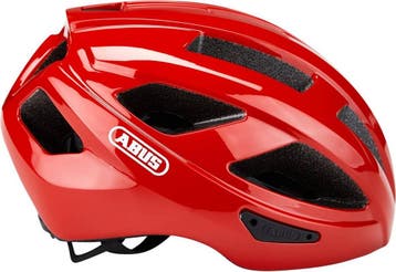 Fietshelm ABUS MACATOR blaze red L - 58-62 cm - rood -, Fietsen en Brommers, Fietsaccessoires | Fietshelmen, Verzenden, Nieuw