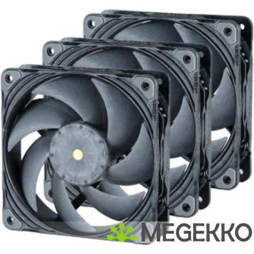 Phanteks T30 PWM 120mm Fan, Triple-Pack - black, Verzenden, Nieuw