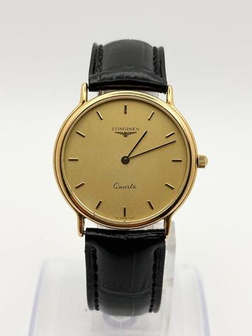 Longines - Longines Classic Quartz – Gold-Tone Dress Watch -