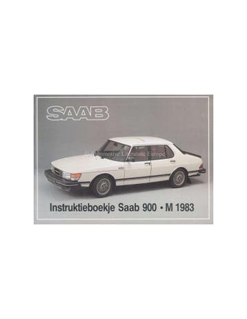 1983 SAAB 900 INSTRUCTIEBOEKJE NEDERLANDS, Ophalen of Verzenden