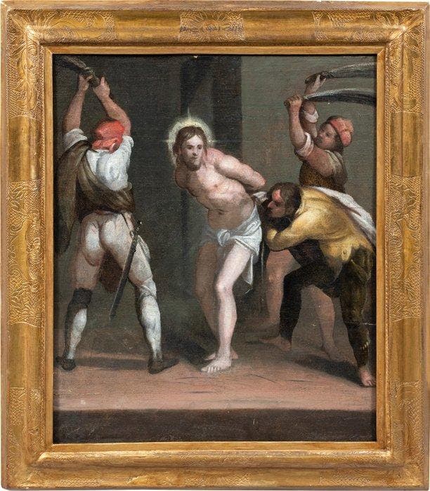 Piero di Giovanni Bonaccorsi, known as Perin del Vaga (1501, Antiquités & Art, Art | Peinture | Classique