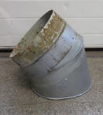 Afzuigkap bocht ø30cm, 45 graden, Nieuw in verpakking