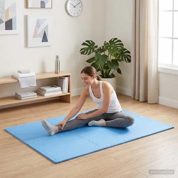 vidaXL Vloermatten 24 st Blauw 8,64 m² EVA Schuim, Sport en Fitness, Verzenden, Nieuw