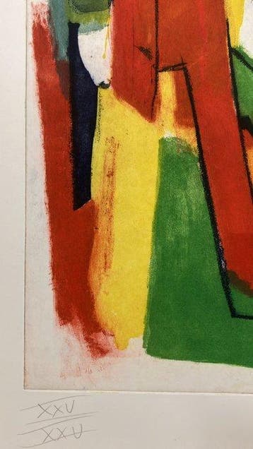 Sandro Chia (1946) - Uomo seduto, Antiek en Kunst