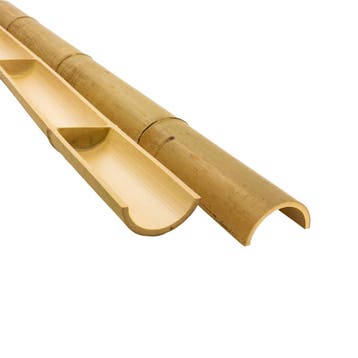 Apus half ronde bamboepaal 7-10 200 cm, Verzenden, Nieuw