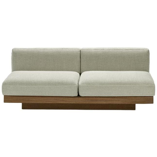 Serax 2-zitszetel Rudolph Indoor Zand Steen Cognac - Nieuw, Huis en Inrichting, Zetels | Zetels, Minder dan 150 cm, 150 cm of meer